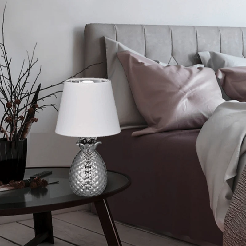 Lampe Ananas Blanche