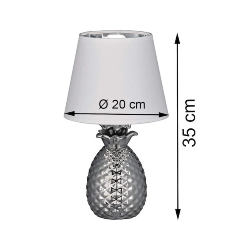 Lampe Ananas Blanche