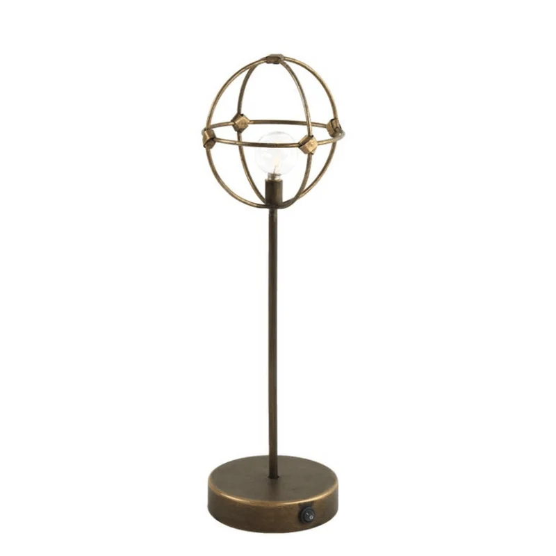 Lampe En Bronze