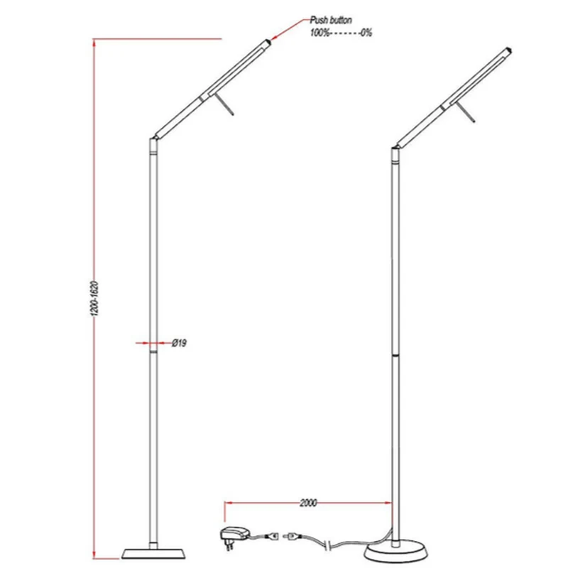 Lampadaire Salon Colonne