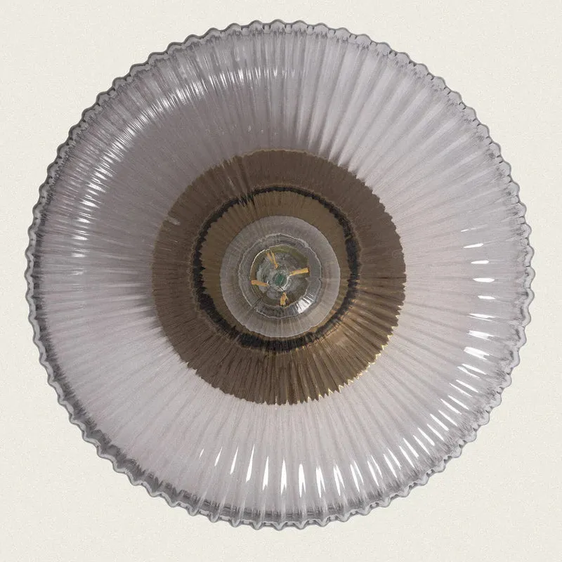 Plafonnier Rond En Verre