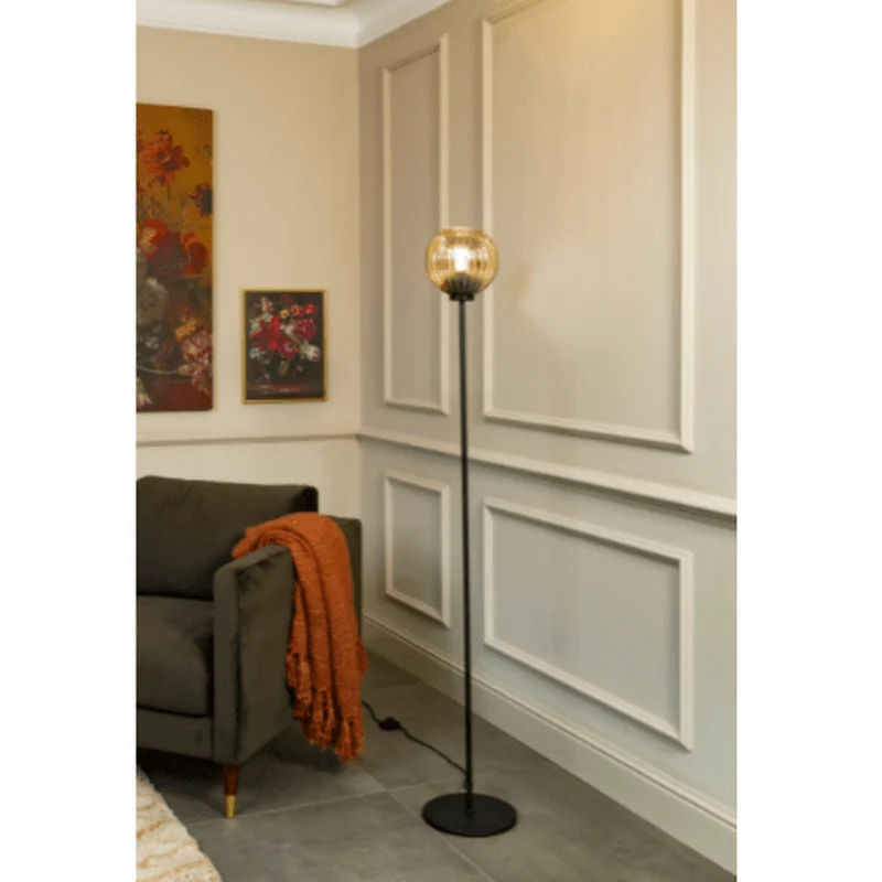 Lampadaire Boule Verre Salon