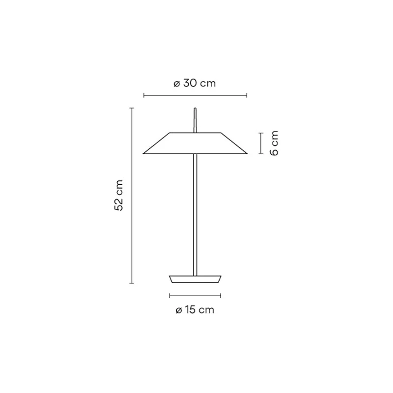 Vibia Mayfair 5500 Table Lamp