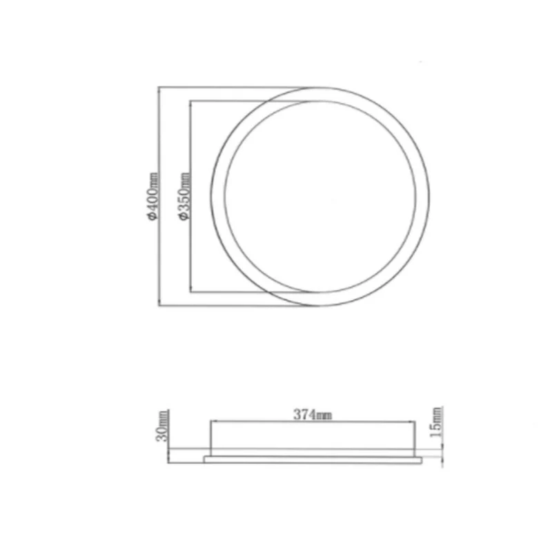 Lampe Ronde Plafond