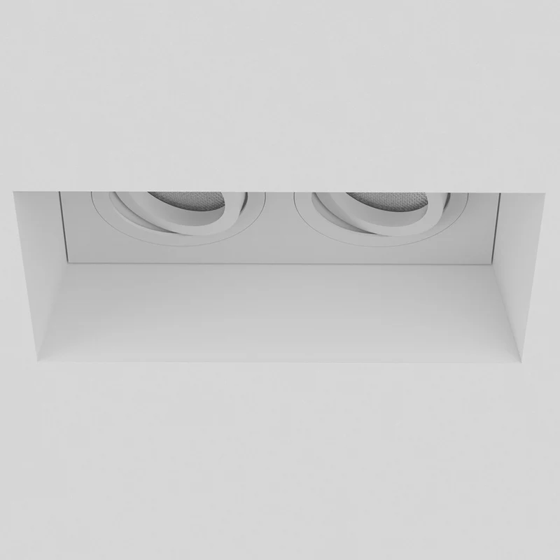 Astro Blanco Twin Adjustable Recessed Spotlight