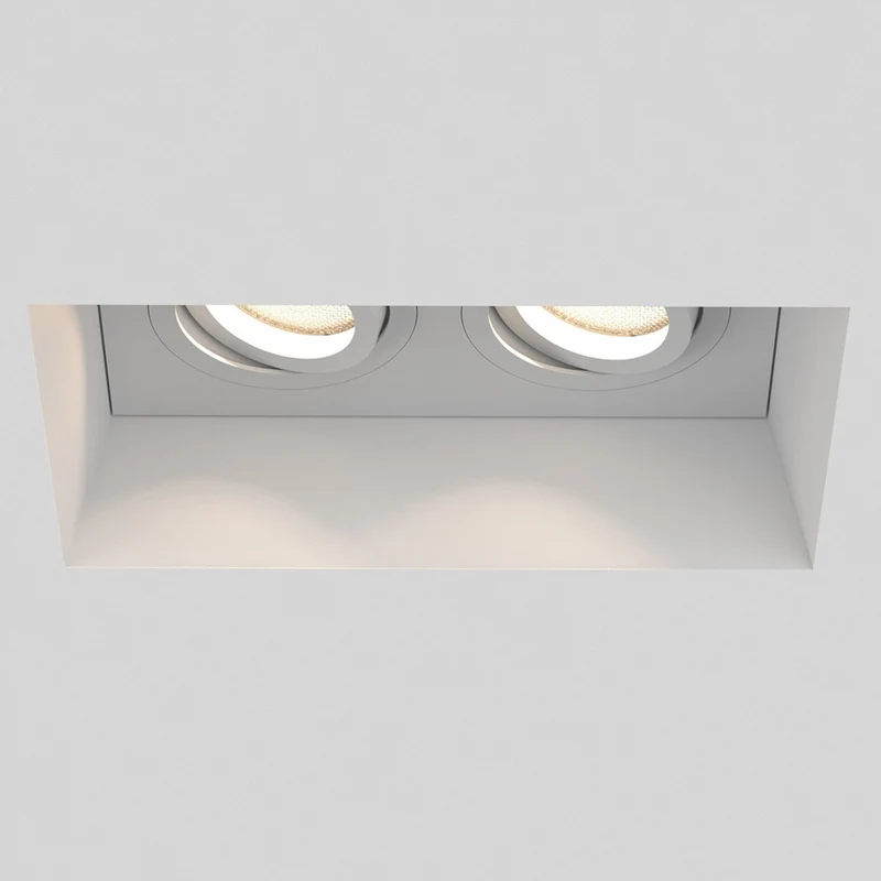 Astro Blanco Twin Adjustable Recessed Spotlight