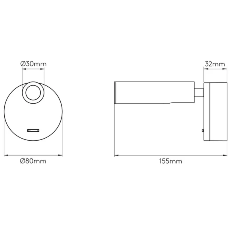Astro Enna Surface LED Wall Lamp