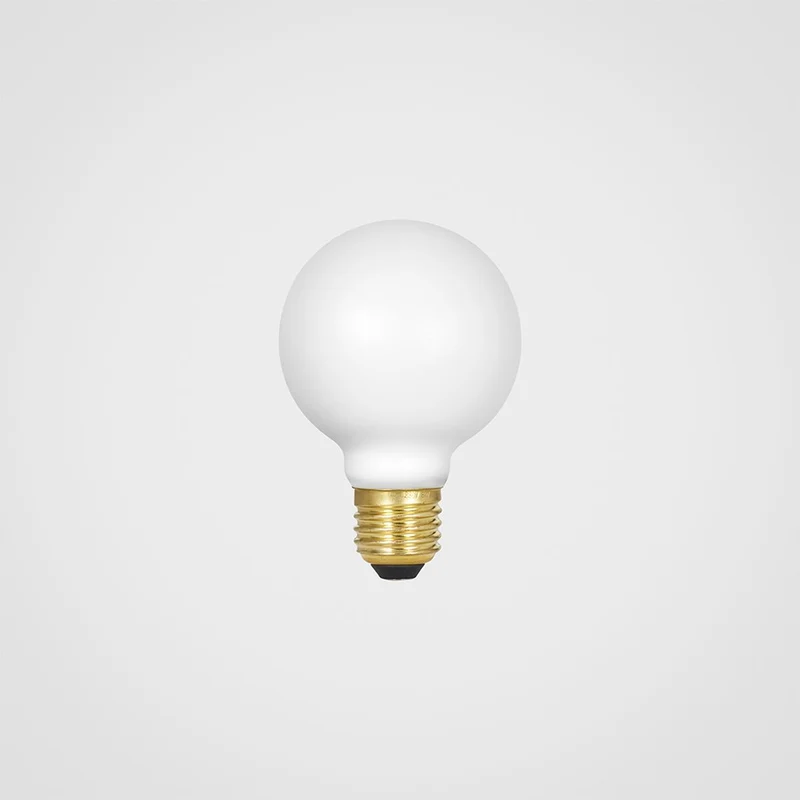 Tala Sphere II E27 G75 Matte White - 480lm 2000K to 2800K - Dim to warm