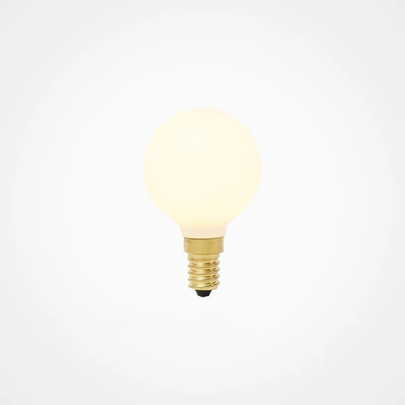 Tala Sphere I E14 G50 Matte White - 220lm 2000K to 2800K - Dim to warm