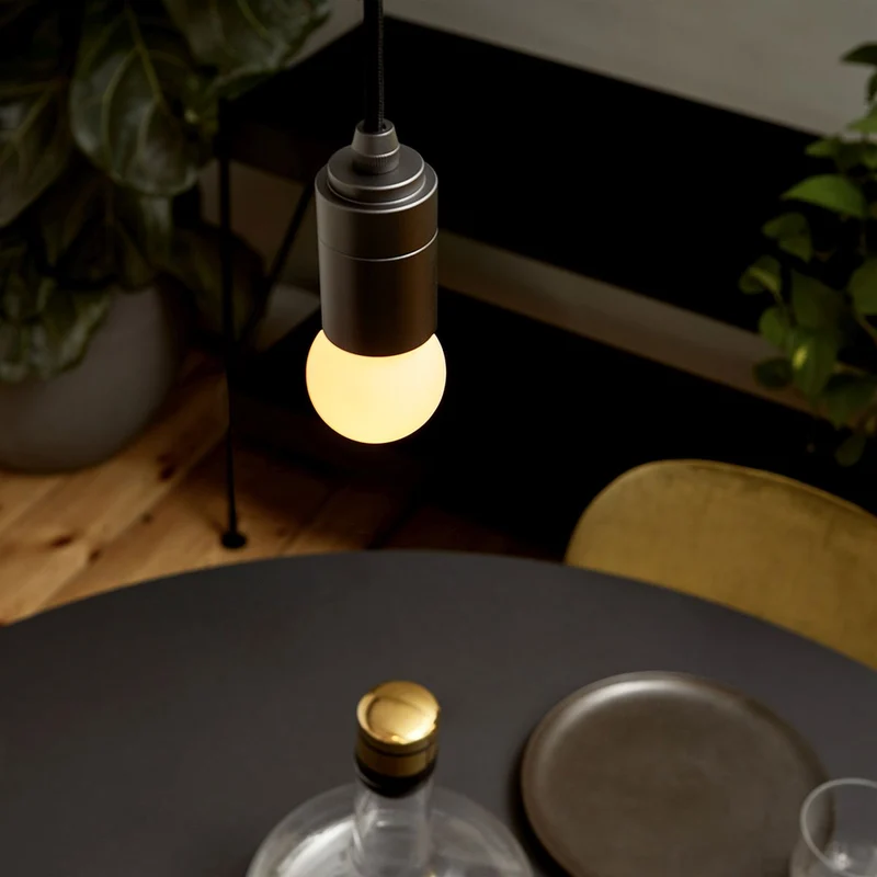 Tala Sphere I E27 G50 Matte White - 220lm 2000K to 2800K - Dim to warm
