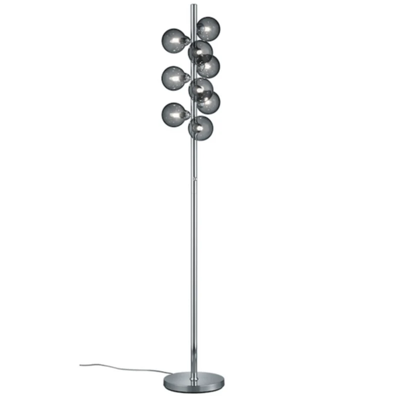Lampadaire Metal Gris