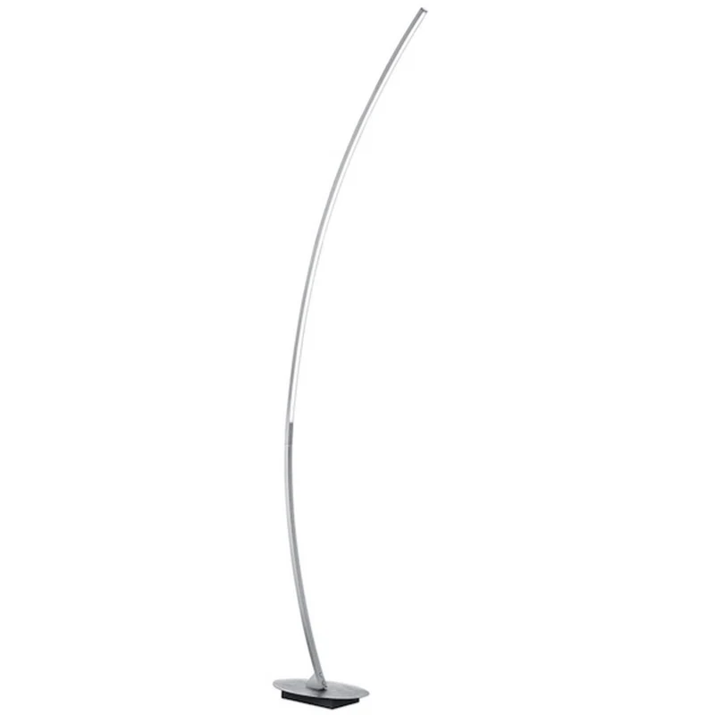Lampadaire Industriel Gris