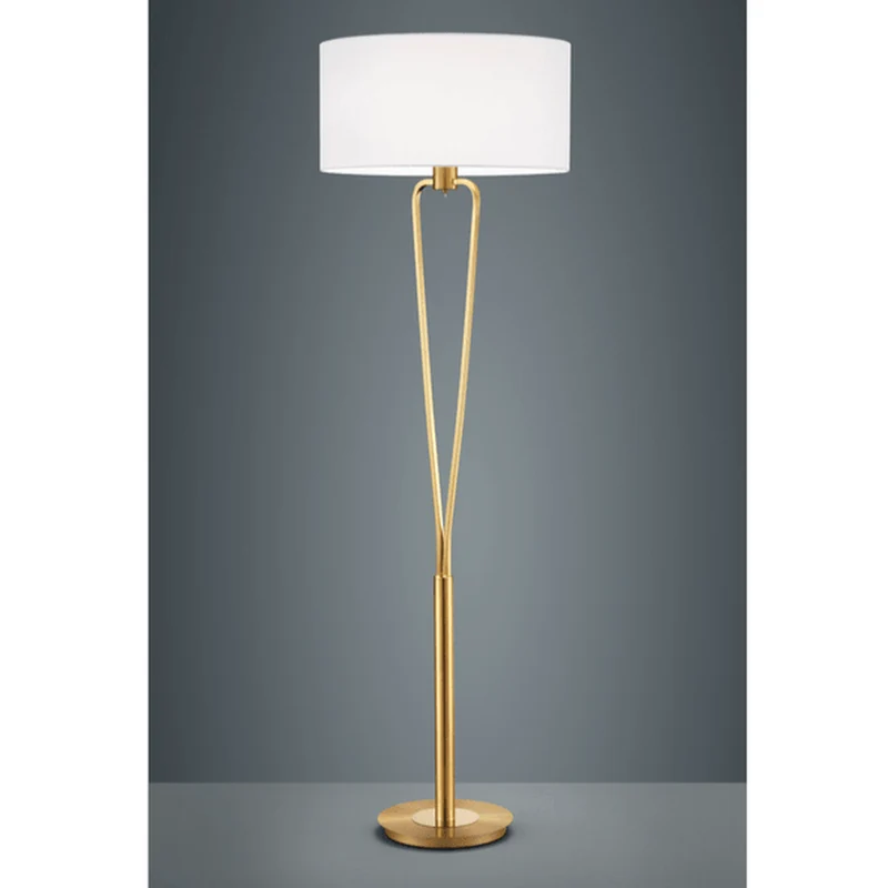 Abat Jour Blanc Lampadaire
