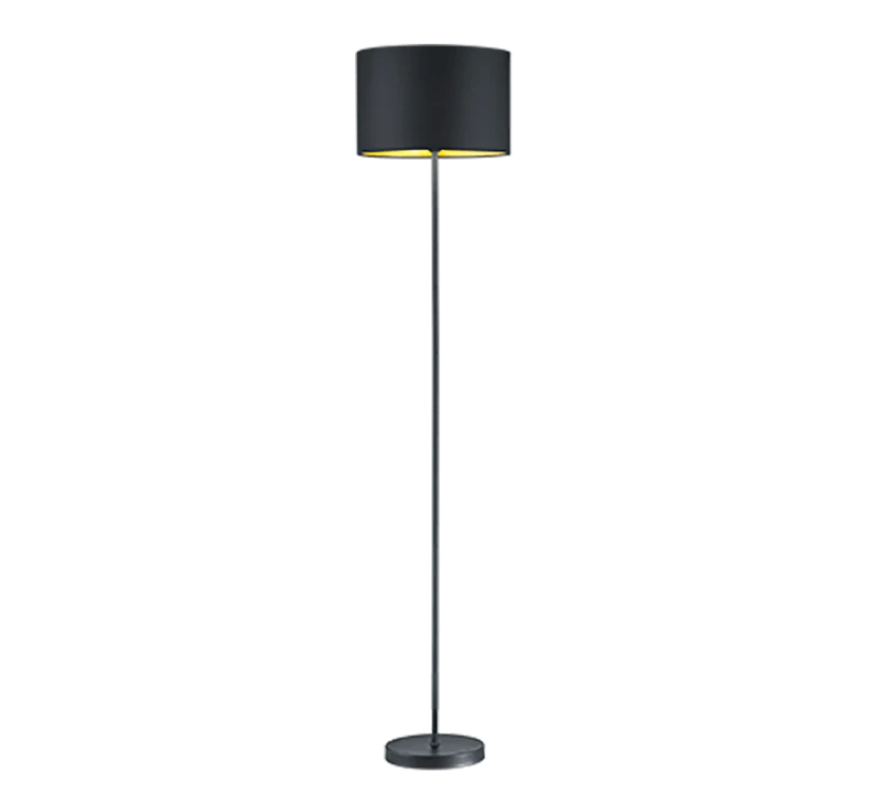 Lampadaire Noir Or