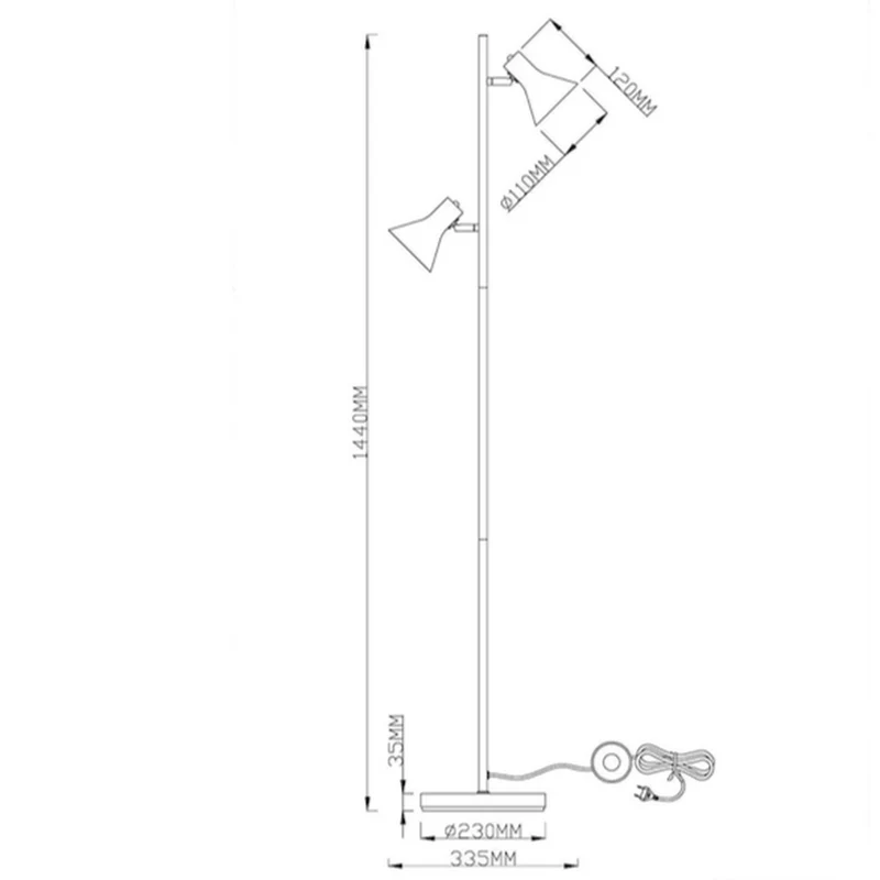 Lampadaire En Acier