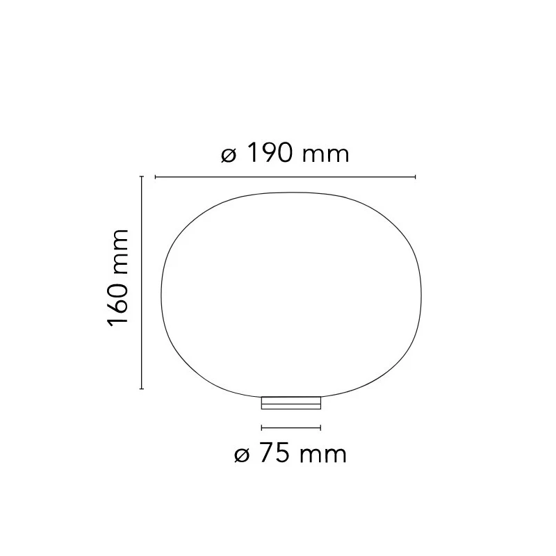 Flos Glo-Ball Basic Table Lamp