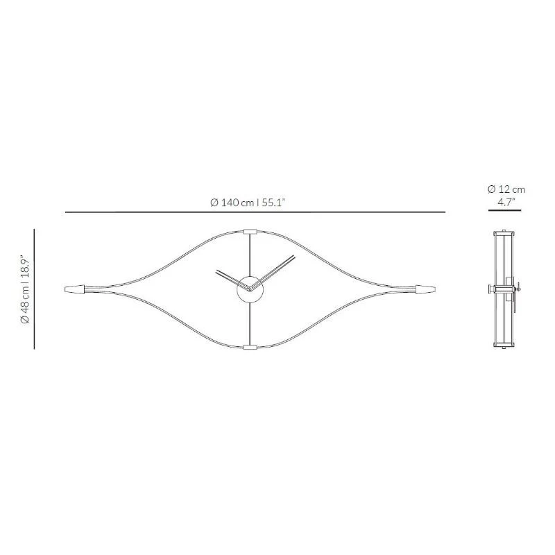 Nomon Look Wall Clock