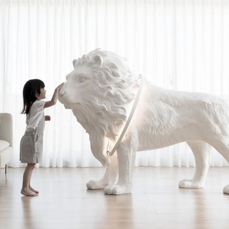 Haoshi Lion Floor Lamp