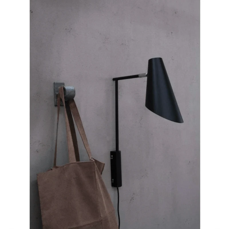 Applique Murale Industrielle Noire