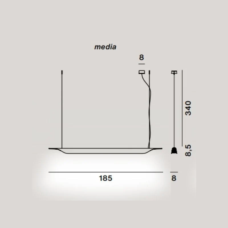 Foscarini Troag LED Suspension Lamp
