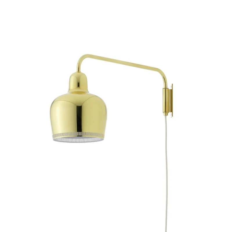 Artek A330s Golden Bell Wall Lamp