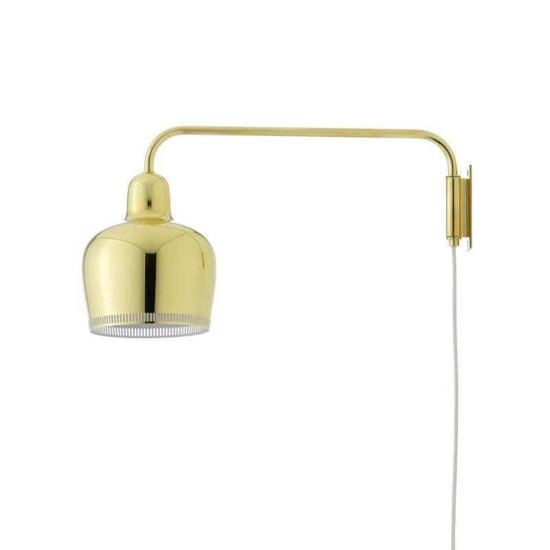 Artek A330s Golden Bell Wall Lamp