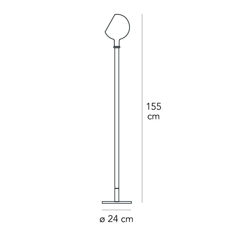 Fontana Arte Parola Floor Lamp