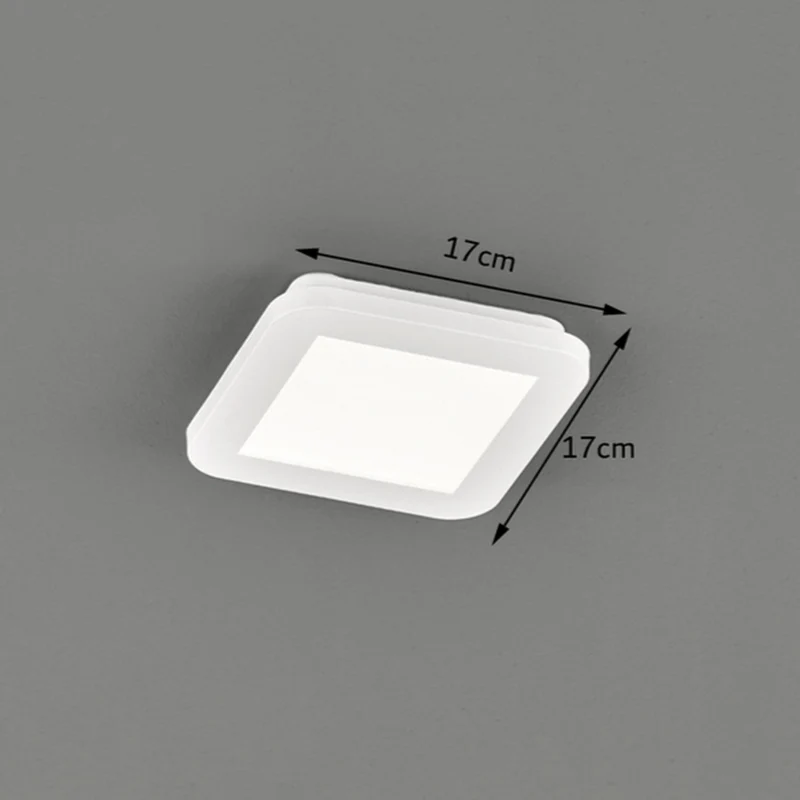Plafonnier Carré Led Blanc