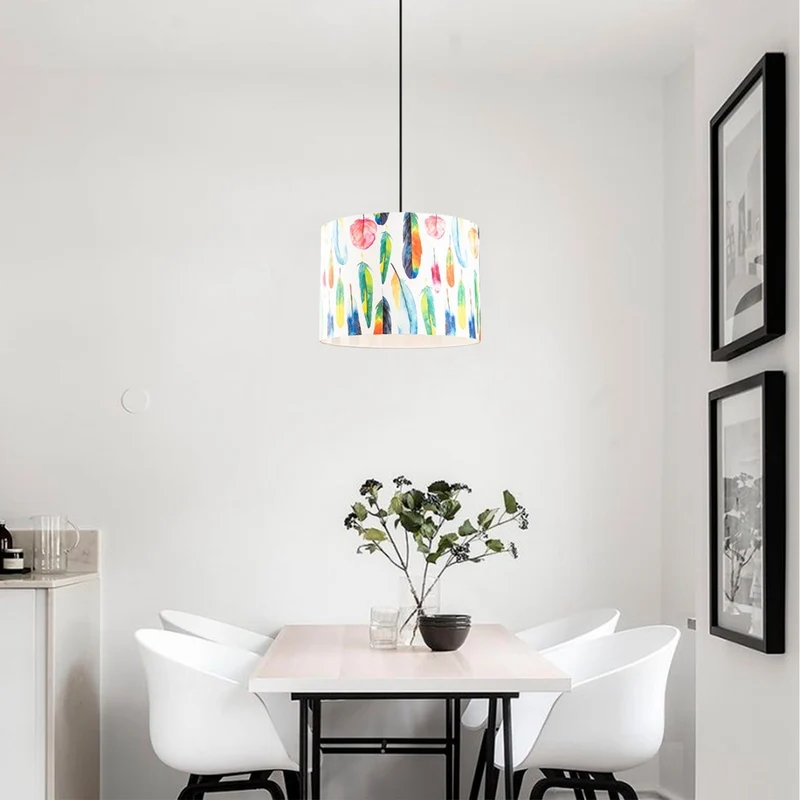 Suspension Lampe Plume