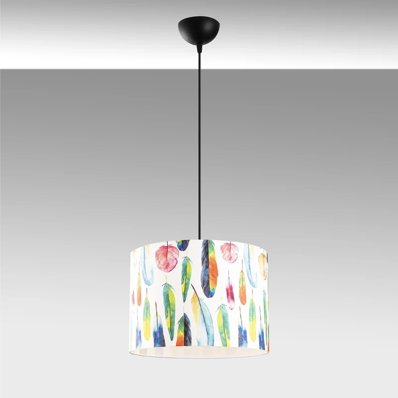 Suspension Lampe Plume