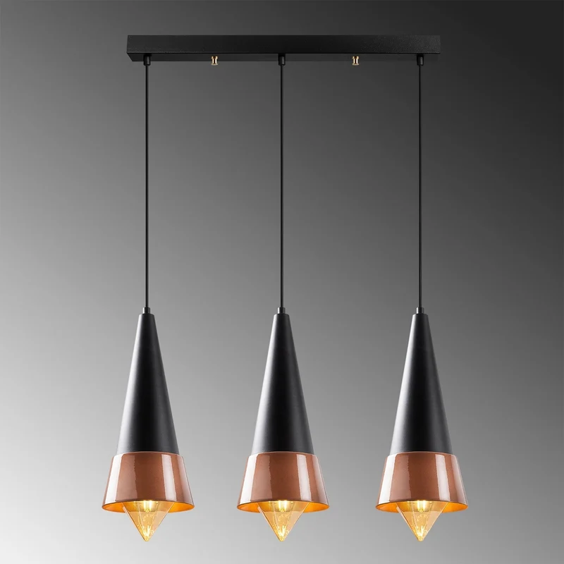 Suspension Luminaire 3 Ampoules