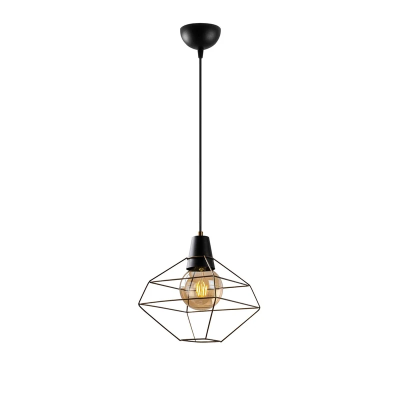 Suspension Led Design Noire