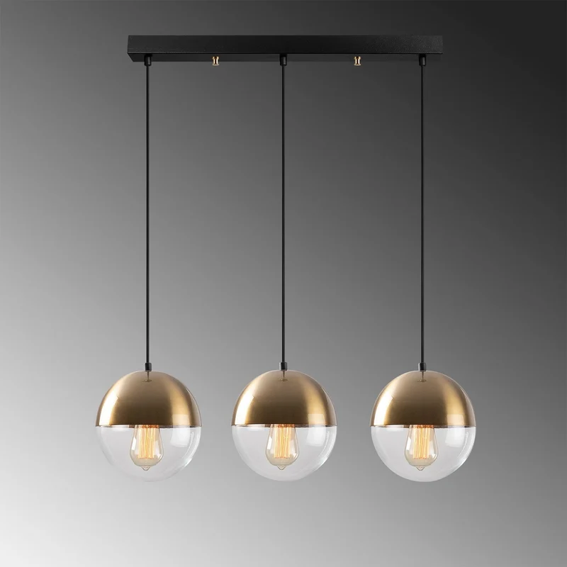 Suspension Cercle Dore