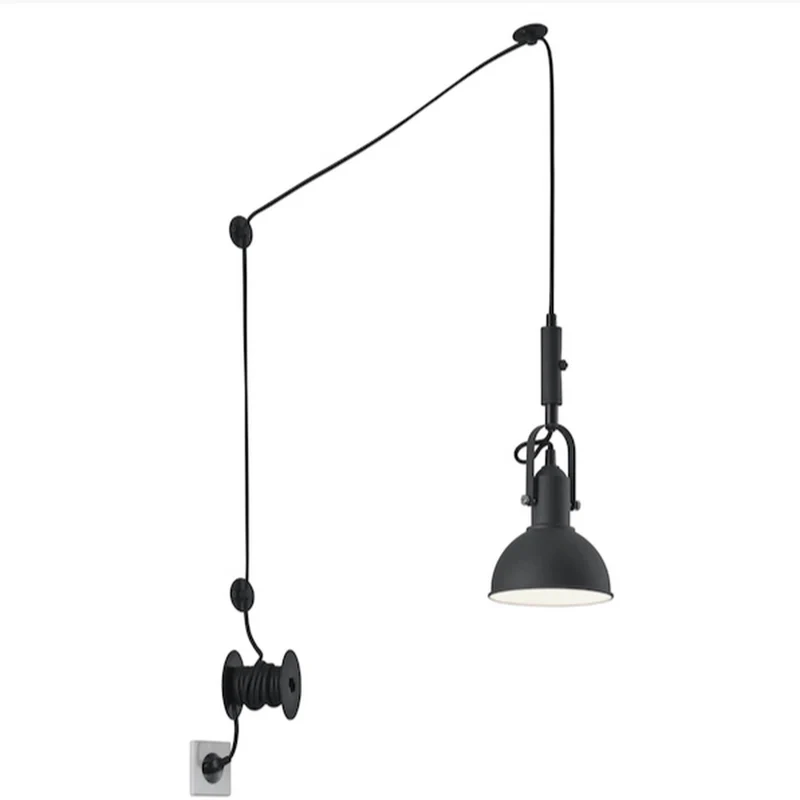 Luminaire En Fer Noir