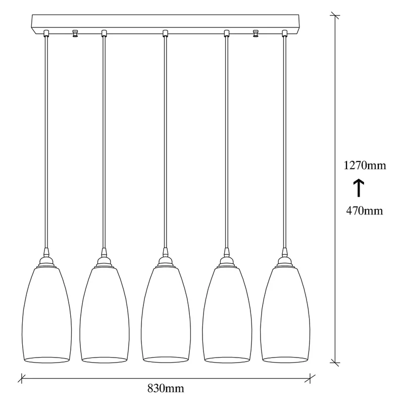 Lampe Suspension Verre Fumé