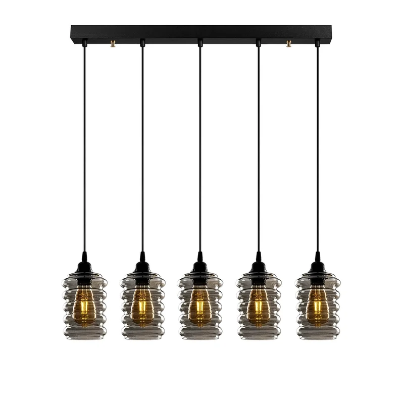 Lampe Suspension Verre Vintage