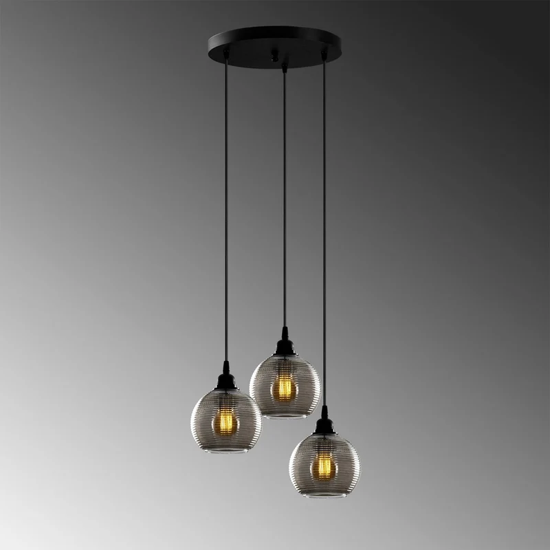 Luminaire Suspension Verre Vintage