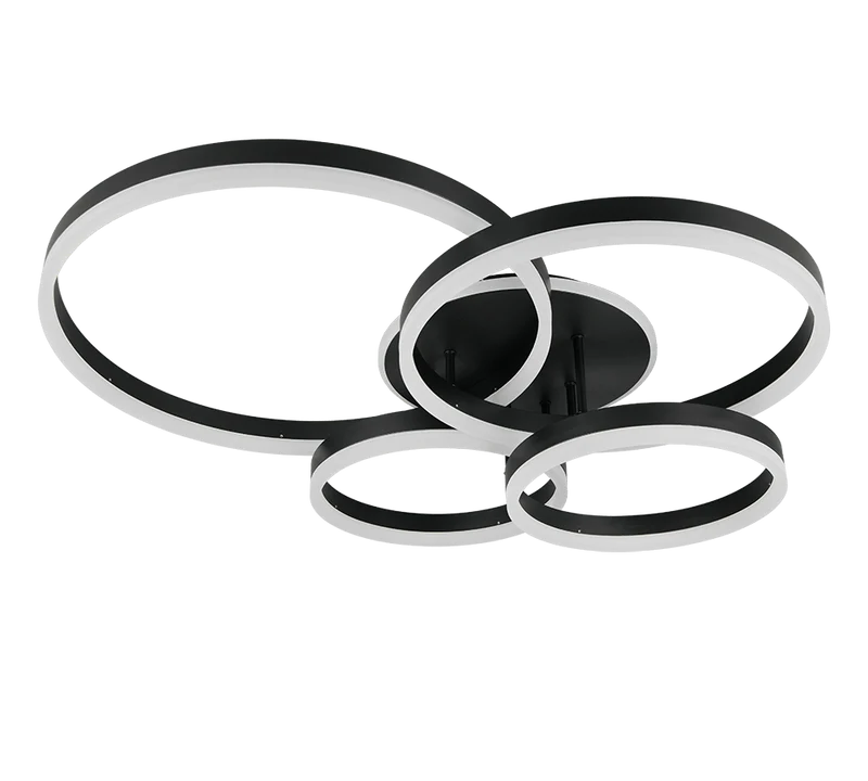 Plafonnier Noir Led