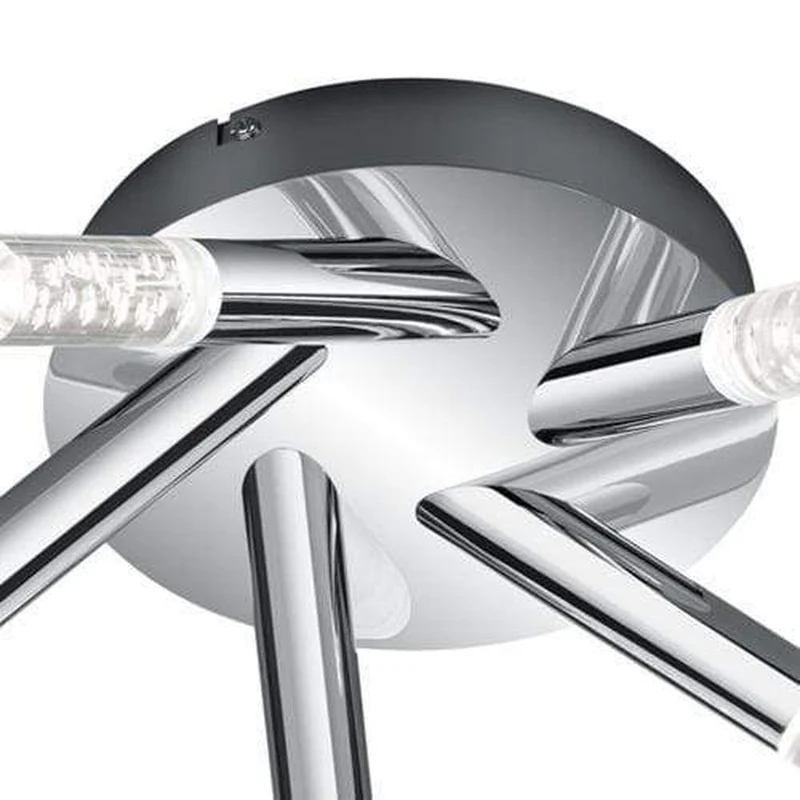 Plafonnier Chrome Led