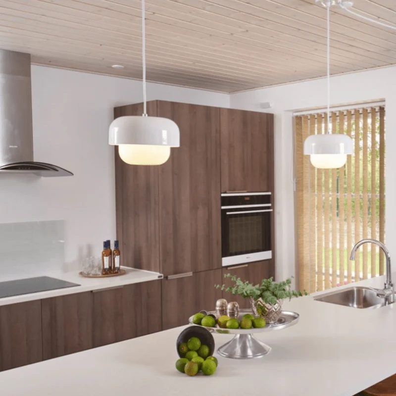 Suspension Cylindre Gris
