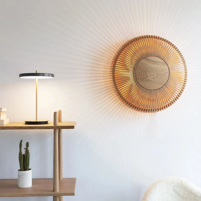 Umage Clava Up Wood Wall Lamp
