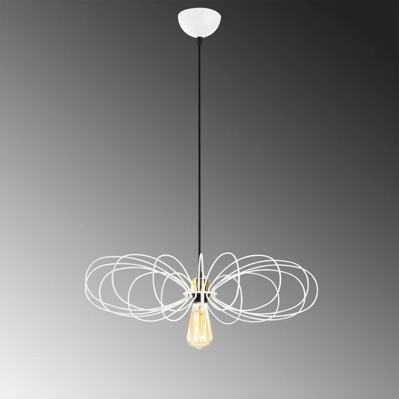 Suspension Douille Vintage