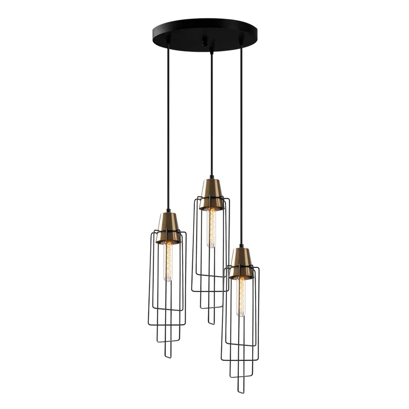 Suspension 3 Ampoules Vintage