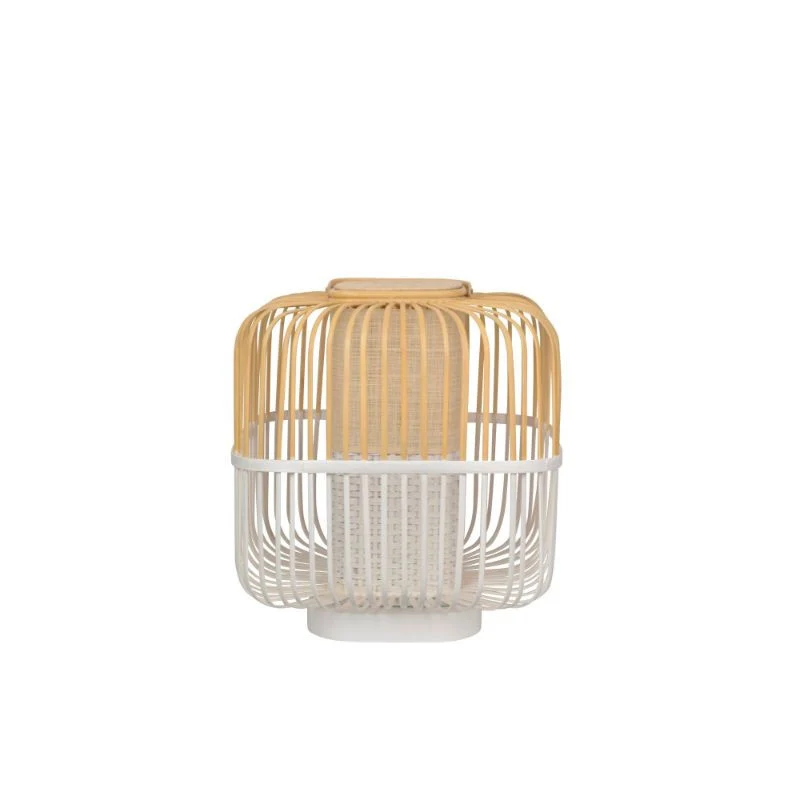 Forestier Bamboo Square Table Lamp and Lantern