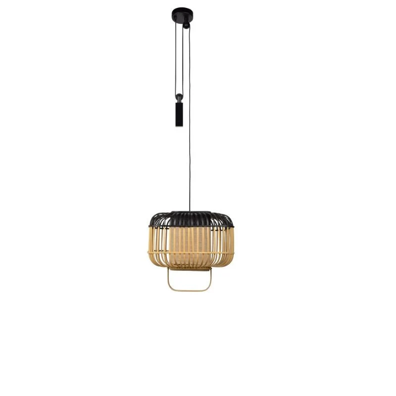 Forestier Bamboo Square Pendant Lamp