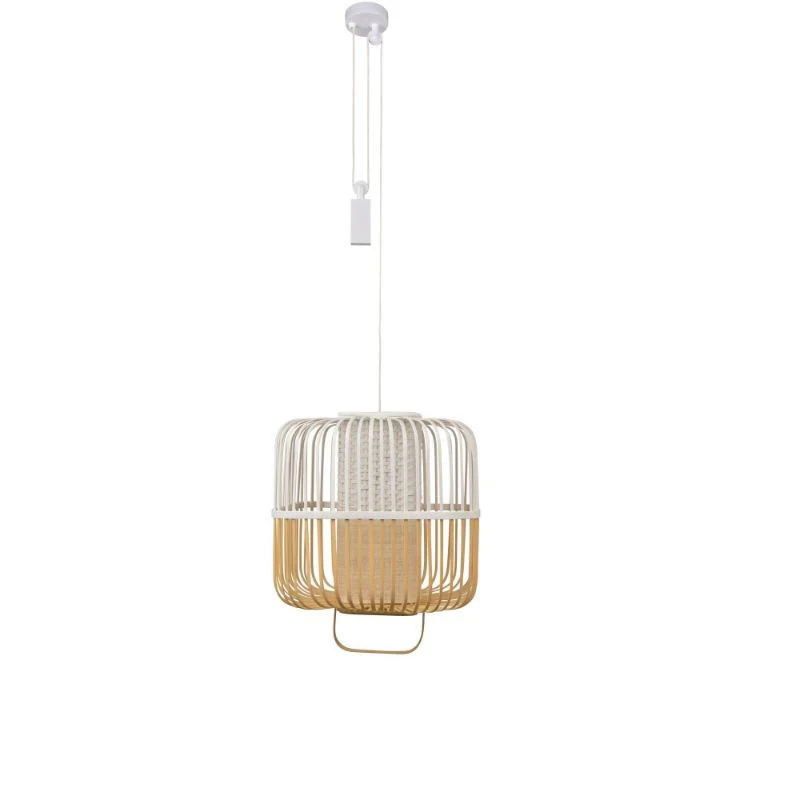 Forestier Bamboo Square Pendant Lamp