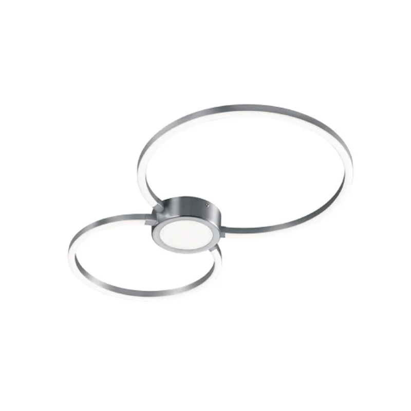 Plafonnier Industriel Gris