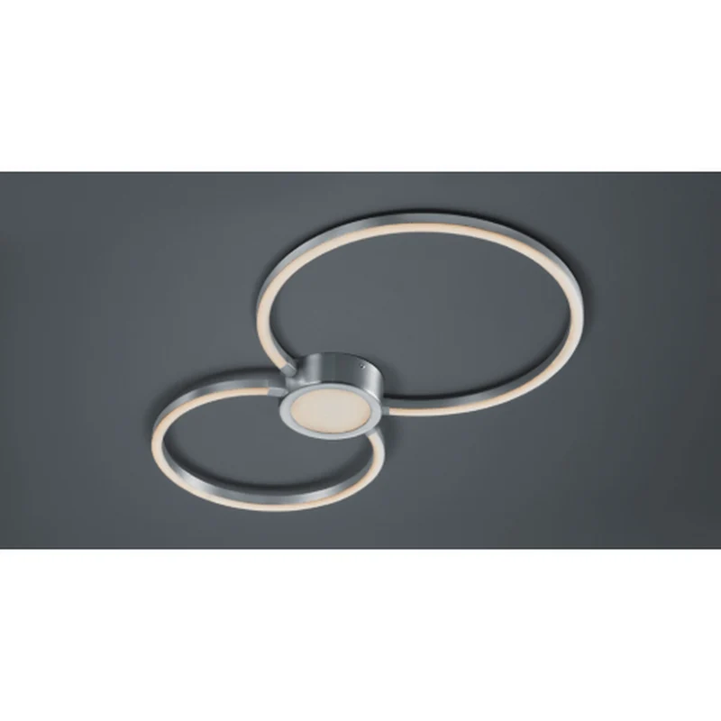 Plafonnier Industriel Gris