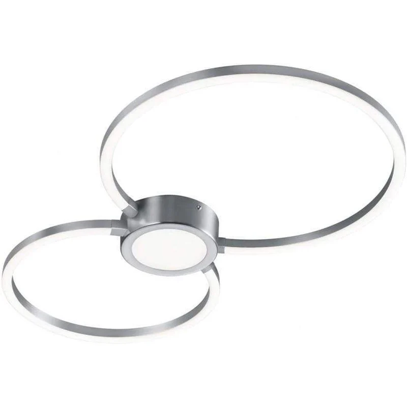 Plafonnier Industriel Gris