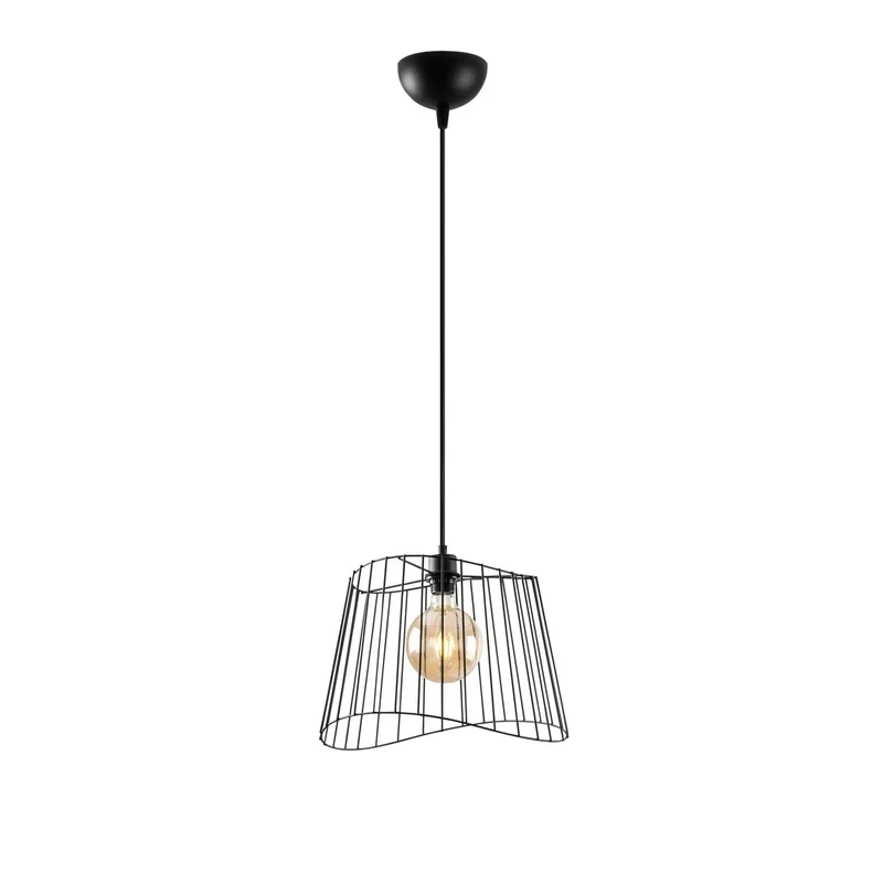 Suspension Abat Jour Noir